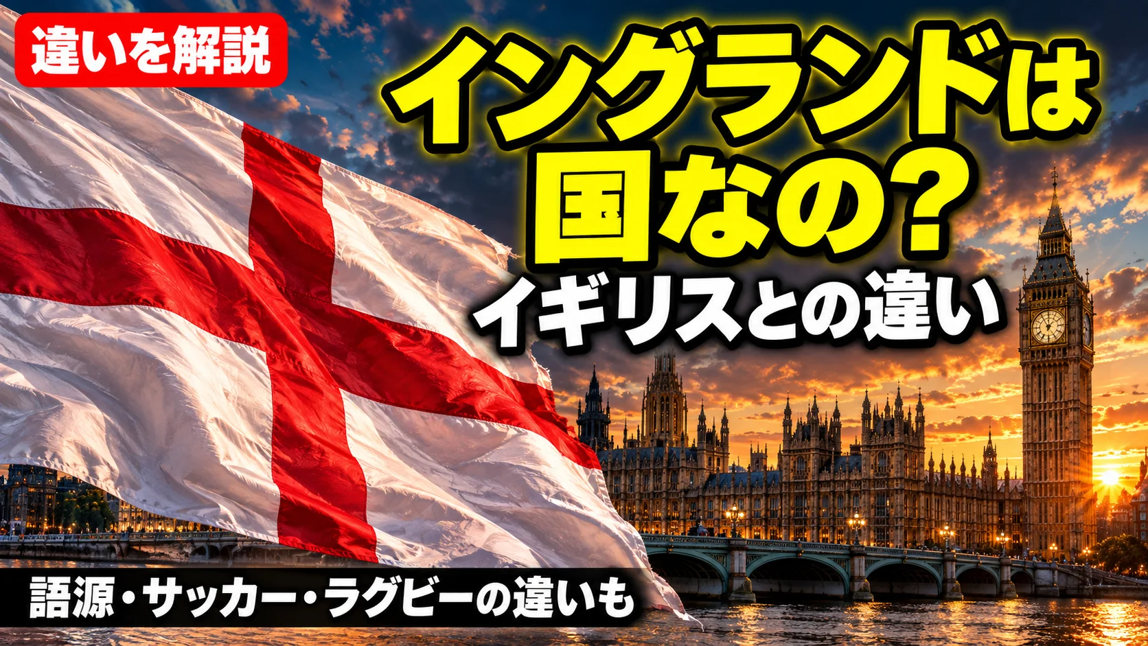 イングランドは国なの？イギリスとの違い